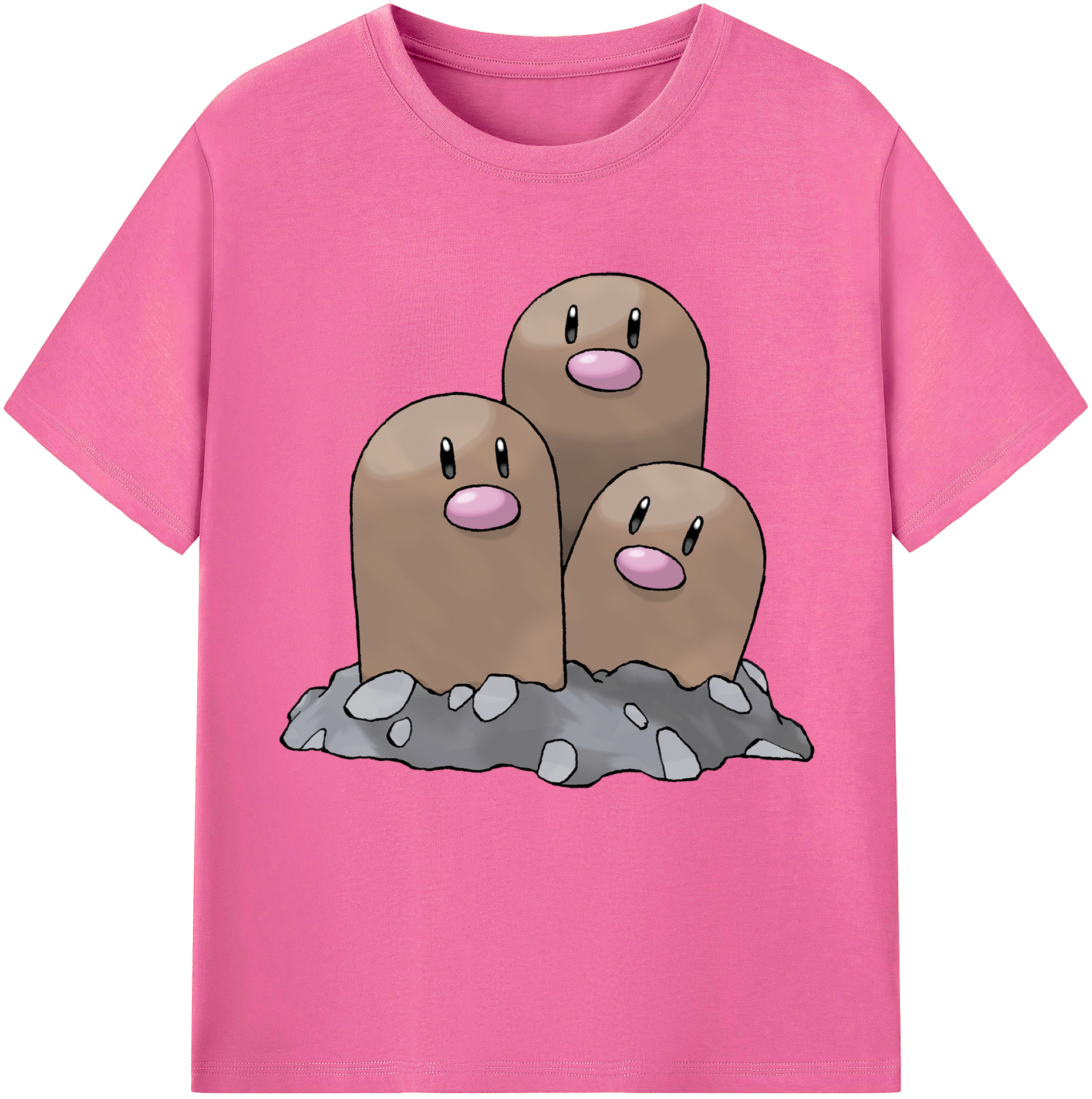（画像用） ポケットモンスター Pokémon レディースカジュアルプリントTシャツ（綿100％）